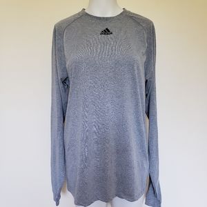 Young Men's Adidas Long Sleeved Climalite Shirt